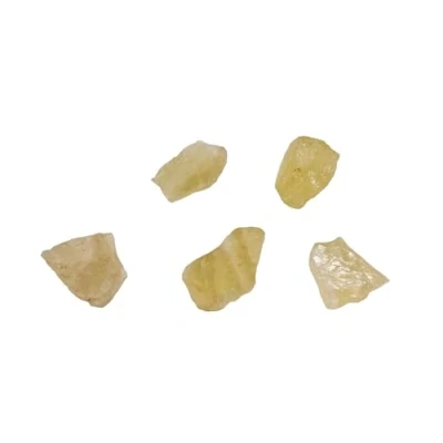 Imagen de Piedra Topacio Naturales de 20 a 30mm 5PCS, en Bruto Protección, cristal natural para la fabricación joyas (Topacio, 5)