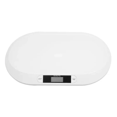 Imagen de Sengfwin báscula Digital para niños con superficie de pesaje segura y cómoda hasta 20 kg animal escala PET Baby Scale balanza electrónica