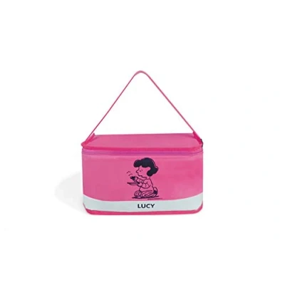 Imagen de Excelsa Peanuts Lunch Box Lucy, poliéster, Fucsia