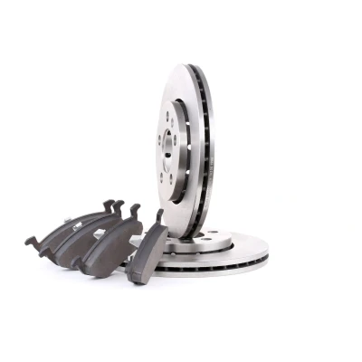 Imagen de MAPCO 47855HPS Kit de discos y pastillas freno Eje delantero ventilado con contacto avisador desgaste, SEAT: Toledo 4, Ibiza 3, 4 ST