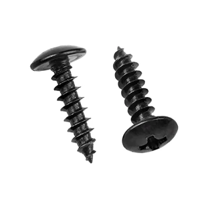 Imagen de ORANXIN M4 x 16mm 100 Pcs Cabeza redonda Tornillos para madera Acero carbono Cruz de seta Autorroscantes
