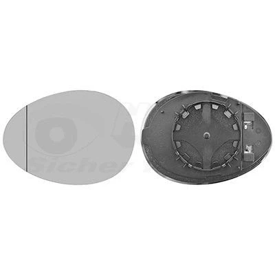 Imagen de VAN WEZEL 0515837 Cristal de Espejo izquierda MINI: Countryman