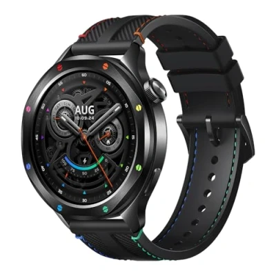Imagen de Xiaomi Watch S4 Reloj Inteligente, Versión Bluetooth, Modo Deportivo Profesional avanzado, Bisel de Cambio rápido 2.0, Pantalla AMOLED 1.43&quot; Circular, Monitor Frecuencia Cardíaca y Sueño, Rainbow