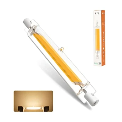 Imagen de BVCL R7s LED 118mm Lámpara, Regulable Bombilla 10W, Equivalente a 100W halógena, 1000LM, Sin Parpadeo, ángulo de Haz 360, COB