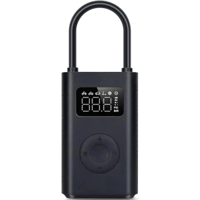 Imagen de Xiaomi Compresor Aire Portatil 2 Mi Air Pump Inflador 150 PSI 6 Modos con Recargable de 2000 mAh, Pantalla LCD Sensor Presión para Coche, Moto