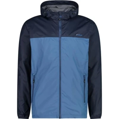 Imagen de CMP Chaqueta Hombre Rain Fix Capucha, Azul polvoriento, 48