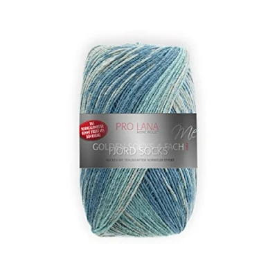 Imagen de Pro lana Fjord Socks Color 196 Ovillo de para tejer (100 g, 400 m)