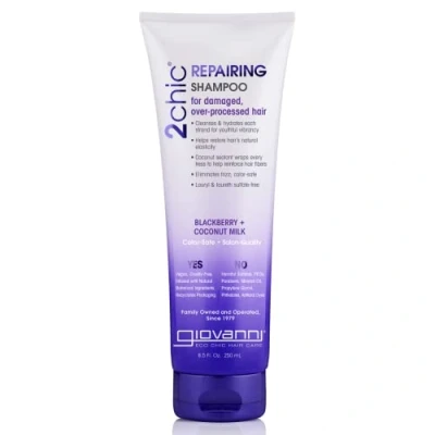 Imagen de Giovanni 16602230 Unisex No profesional champú 250ml Champues (Unisex, profesional, Champú, Cabello dañado, seco, 250 ml, Hidratante, Reparación)