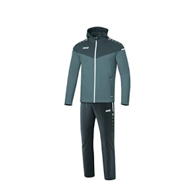 Imagen de JAKO Chándal de presentación Champ 2.0 para hombre con capucha, gris piedra antracita Light S, M9620
