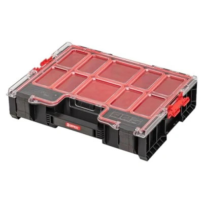 Imagen de QBRICK caja organizadora de artículos pequeños, 450 x 360 110 mm, premium con cubos extensibles