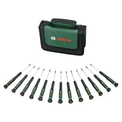 Imagen de osch Set de tournevis 13 pcs (pour bricolage/modélisme/artisanat embouts précis et magnétiques PH/TX/HEX/SL)