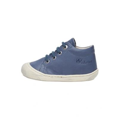 Imagen de Naturino Cocoon Zapatos Primeros Pasos de Piel, Azul Claro 22