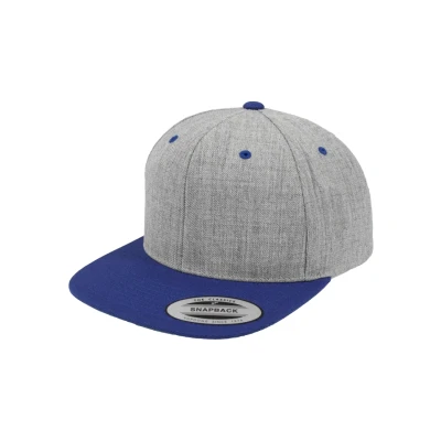 Imagen de Flexfit Classic Snapback 2TONE Gorra, Talla: One Size, Light grey/blue