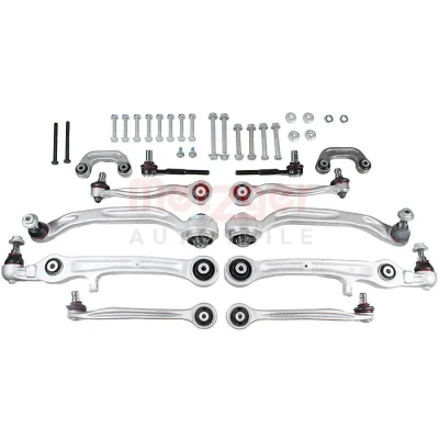 Imagen de METZGER 59000448 Juego de reparación del Brazo suspensión oscilante transversal Eje delantero con material fijación AUDI: A6 C6 Avant
