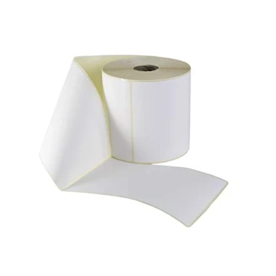 Imagen de Rollo de Etiquetas Adhesivas (100x150mm 500 uds. por Rollo) compatibles para Impresoras Termicas Directas