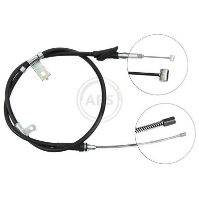 Imagen de A.B.S. K17128 Cable de Freno Mano 1600 Tambor LAND ROVER: Freelander I SUV, SUV Cabrio