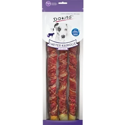 Imagen de DOKAS Rollo de 1 m con pechuga pato, 8 unidades (8 x 315 g)