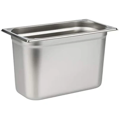 Imagen de APS 81308 Recipiente GN 1/3, acero inoxidable Gastronorm, dimensiones 175 x 325 mm/altura 200 mm/volumen 7,0 litros