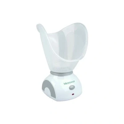 Imagen de Medisana FSS Sauna Facial, Vaporizador de Cara, Limpieza Profunda los Poros con Adaptador para la Nariz el Cuidado Blanco/ Gris