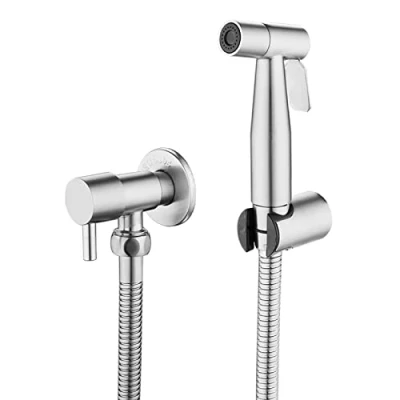 Imagen de LOSCHEN Pulverizador de Bidé Para Inodoro, Mano Acero Inoxidable WC, Grifos Shattaf