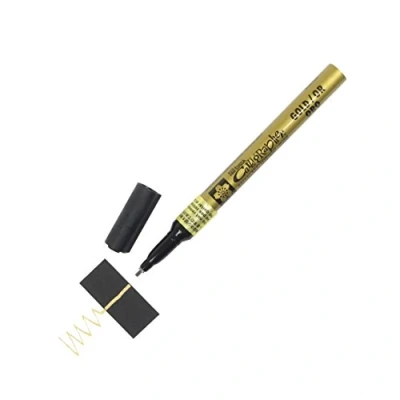 Imagen de Bolígrafo para caligrafía, color dorado