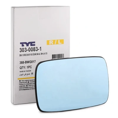 Imagen de TYC 303 0083 1 Cristal de Espejo ambos lados BMW: 3 Berlina, Touring