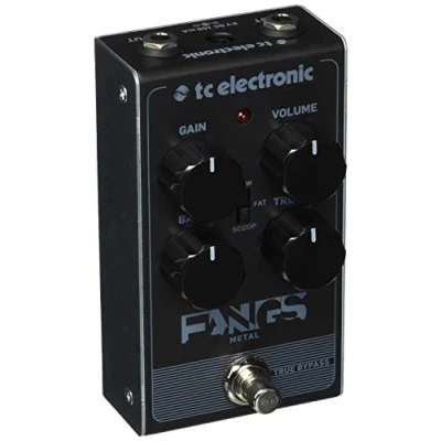 Imagen de TC Electronic FANGS METAL DISTORTION Distorsión ultra gruesa de alta ganancia con respuesta súper estrecha