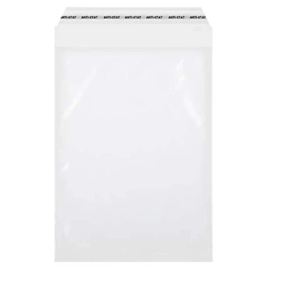 Imagen de Bolsas en celofan transparente autoadhesiva 125x170 mm, 100 piezas, 5 tamanos differentes para elegir (125x170 mm)