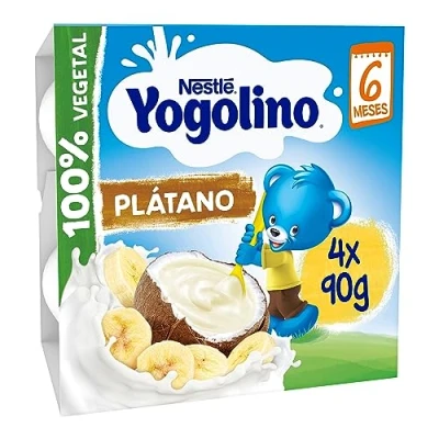 Imagen de NESTLE YOGOLINO Coco Plátano, desde 6 meses, 4x90g