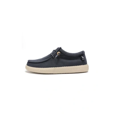 Imagen de WALK IN Pitas WP150 WALLABI Washed Mocasines de Hombre Náuticos Casual Zapatillas Verano Zapatos Casuales Marino 45