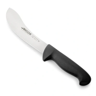 Imagen de Arcos Cuchillo desollado Acero Inoxidable y Hoja 190 mm. Mango ergonómico Polipropileno.Serie 2900. Cuenta facilitar la identificación Cada Grupo Alimentos. Color Negro.