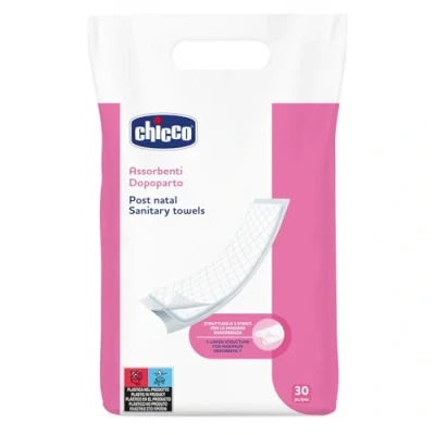 Imagen de Chicco Mammy Almohadillas absorbentes para después del nacimiento, 30 unidades