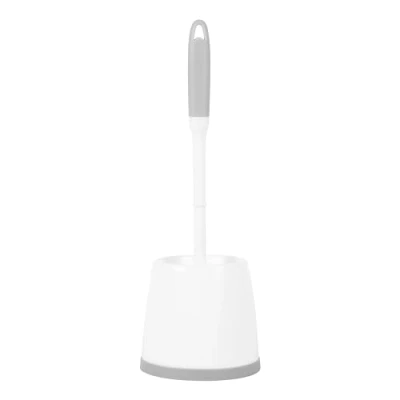 Imagen de Beldray LA080714UFFEU7 Antibac Cepillo de inodoro Limpiador con titular, Cerdas Durables y resistentes tratados para eliminar las bacterias Build Up, Secure Brush Topper, Base