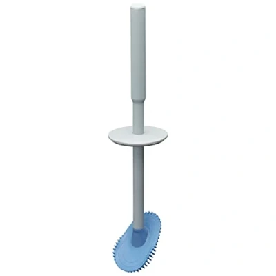 Imagen de Tiger Swoop®, Escobilla WC Flexible, Gris Claro, 86x86x400mm