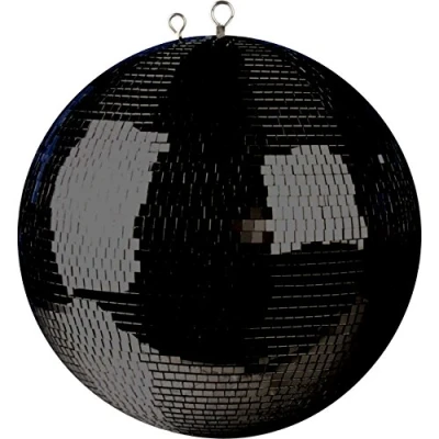 Imagen de Bola de espejos con 7even 50 cm Negro//bola discoteca mirror ball black