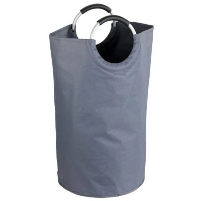 Imagen de Wenko Contenedor para la Ropa Sucia Jumbo Antracita Saco Gris