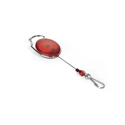 Imagen de Durable 832703 Clip de lazo Estilo Jojo (con gancho resorte) 1 pieza, rojo