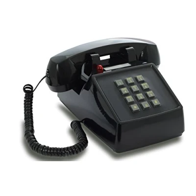Imagen de Opis PushMeFon Cable: Teléfonos Antiguos Vintage/Telefono Antiguo/Teléfono Retro/Telefono Fijo Antiguo/Telefono Retro Vintage/Teléfono Antiguo Negro