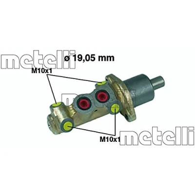 Imagen de CIFAM 202 231 Cilindro Maestro de Freno 19,05mm Hierro fundido PEUGEOT: 306 Hatchback, Berlina