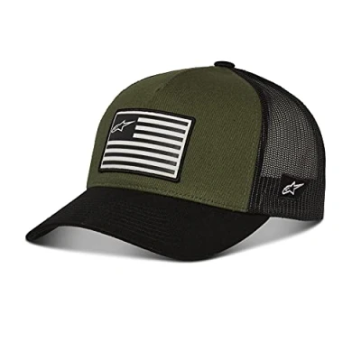 Imagen de Alpinestars, Flag Snapback, Gorra De Beisbol, Militar/Blk, Os, Hombre