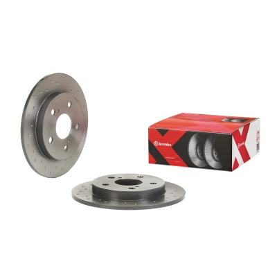 Imagen de BREMBO 08.A534.2X Disco de freno 259 9 5 macizo, perforado revestido TOYOTA: Auris Hatchback, Corolla X Berlina