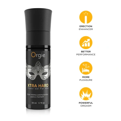 Imagen de Orgie Xtra Hard Power Gel For Him 50 Ml Potenciador Masculino