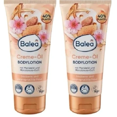 Imagen de Balea Loción corporal, aceite de almendras y aroma a nuez marulano, 2 x 200 ml