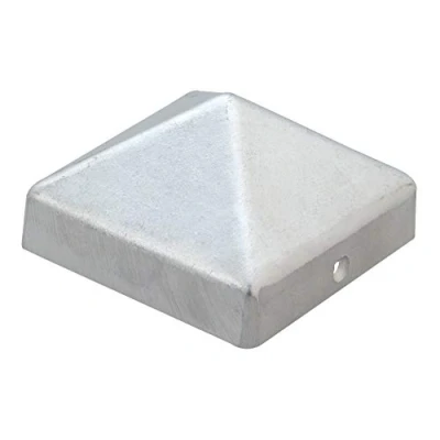 Imagen de Alberts 217396 Capuchón para postes de madera Modelo alto Fundición aluminio expuesta, 111 x mm