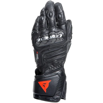 Imagen de Dainese Carbon 4 Long Gloves, Guantes Moto Largos, Deportivos, de Piel, Hombre, Negro/Negro/Negro, S