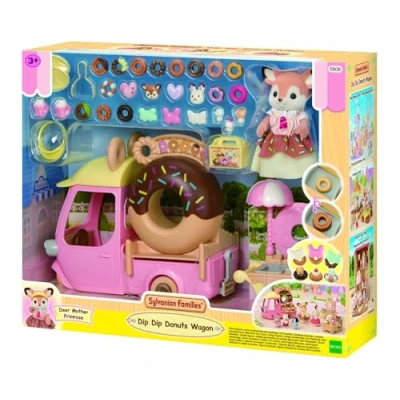 Imagen de Sylvanian Families Juego de 1 Figura y 30 Accesorios Sumérgete en el Universo la Familia Figuras Miniaturas Juguete Infantil 3 años + 5808