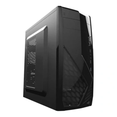 Imagen de Aerocool CS1102 Caja de ordenador para PC (semitorre, ATX, 7 ranuras expansión, USB 3.0/2.0, Audio HD), color negro