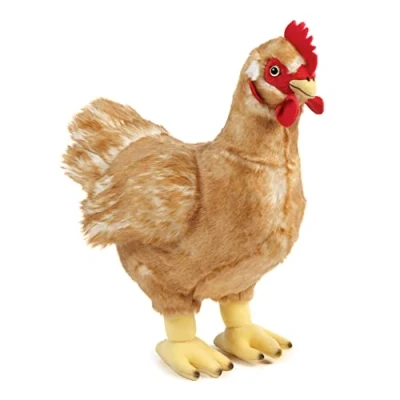 Imagen de Nature AN378 Living Juguetes de peluche aves corral, con diseño gallinas y patos, Color unknown (Keycraft , color/modelo surtido