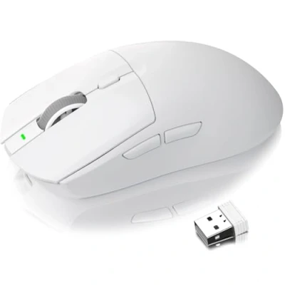 Imagen de AJ139 G PRO Ratón Gaming Inalámbrico, Ligero de 59g, FPS, Sensor Óptico PixArt PAW3395, 26000 DPI, Batería 200 Horas, 2.4G / con Cable, 6 Botones Programables, Compatible Win/Mac