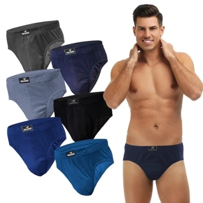 Imagen de 6 12 bragas para hombre calzoncillos hombres ropa interior, unidades 590, 4XL